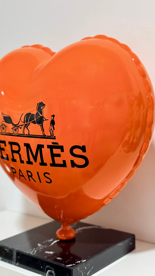 Cuore Pop Art Edizione Limitata | Scultura Design Moderna Pushantigallery