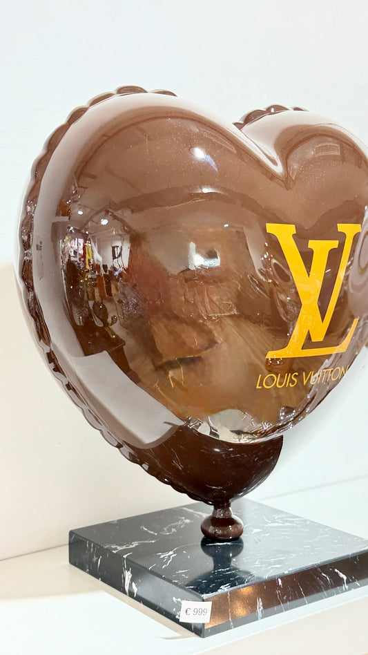 Cuore Pop Art Edizione Limitata | Scultura Design Moderna Pushantigallery