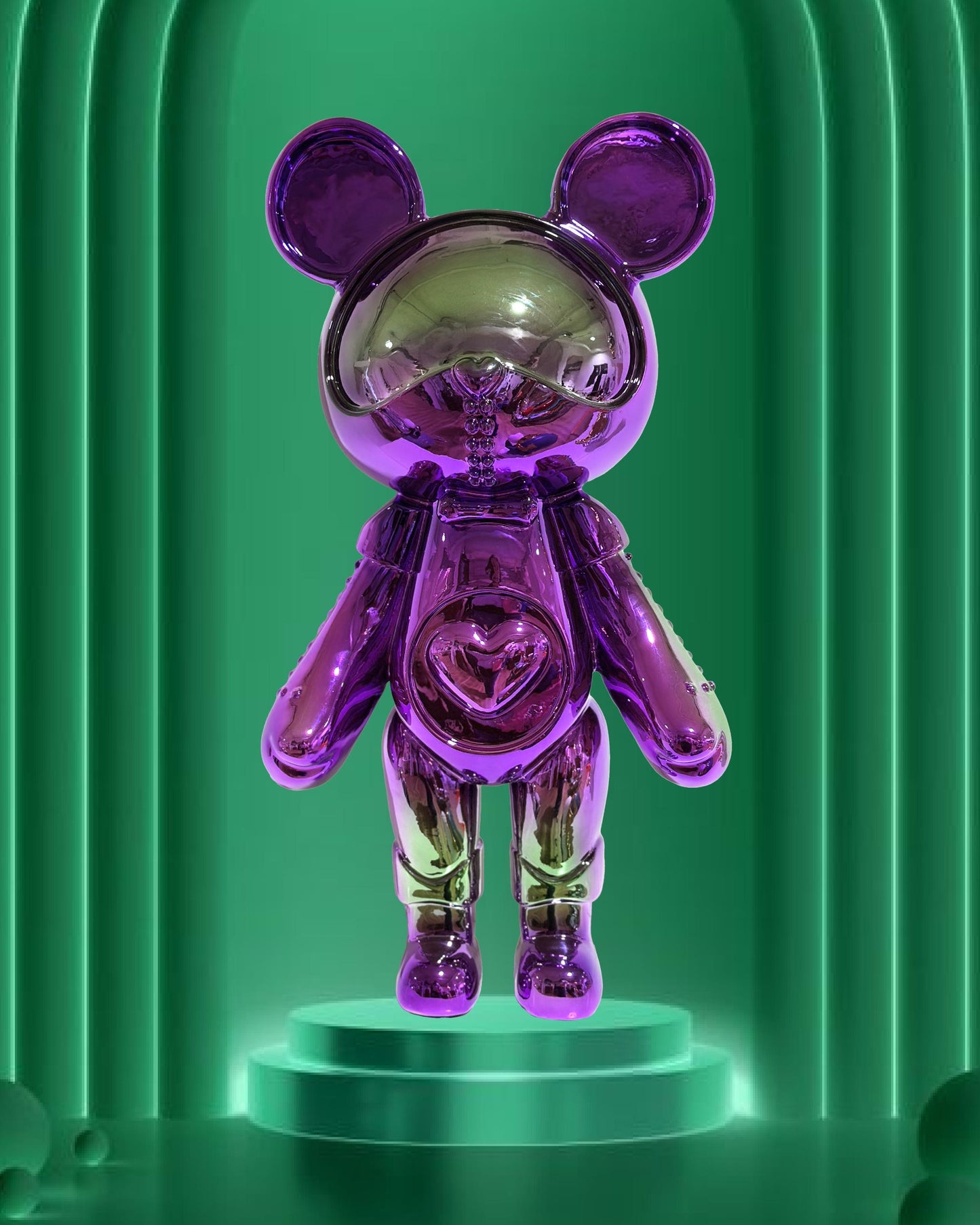 purple teddy