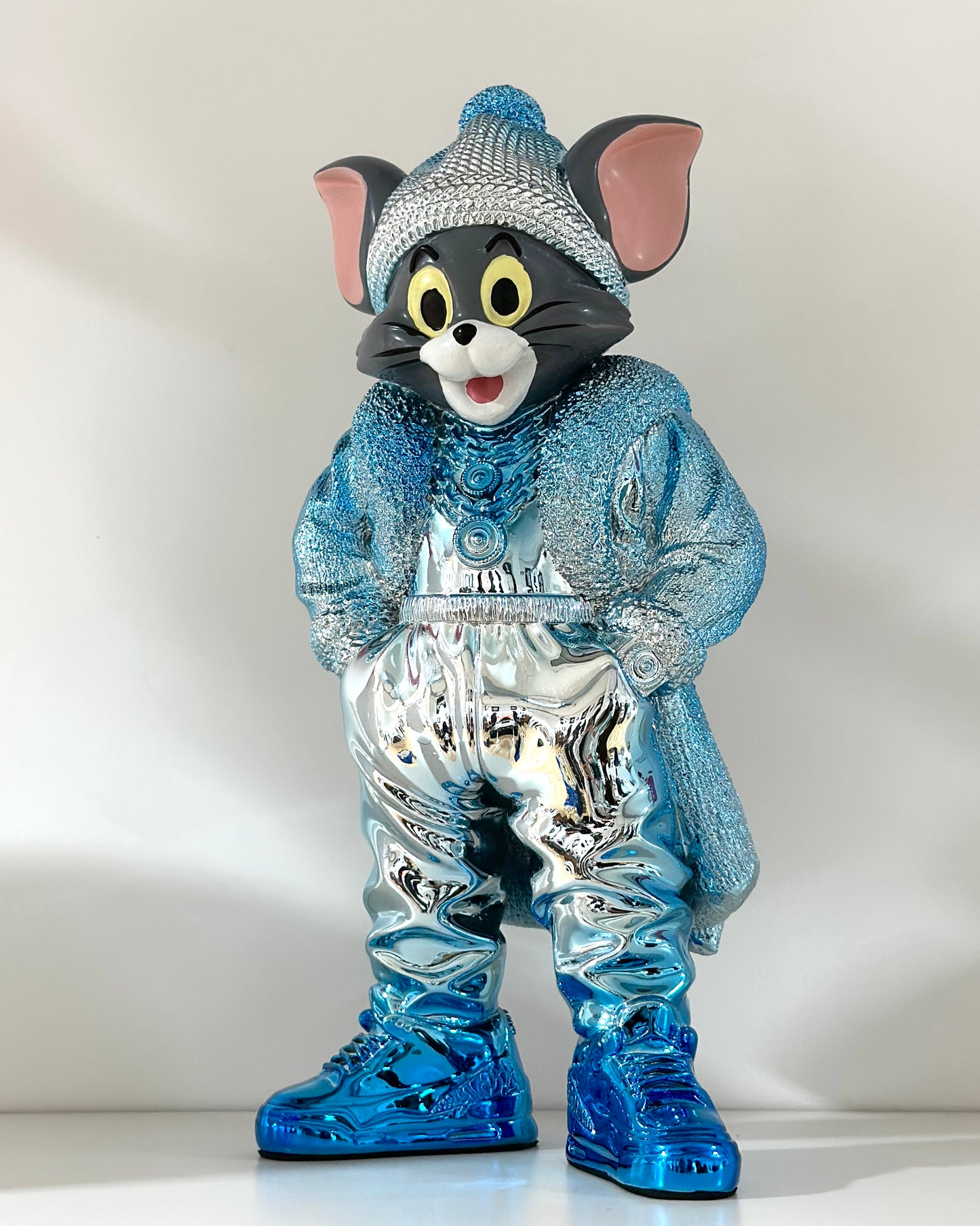 silver cat