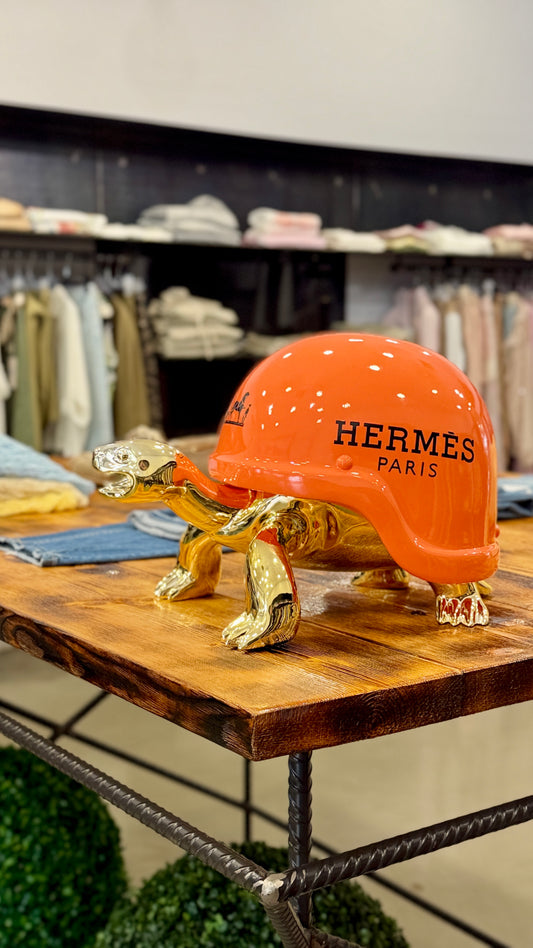 Turtle Gold Flame-Edizione limitata Pushantigallery