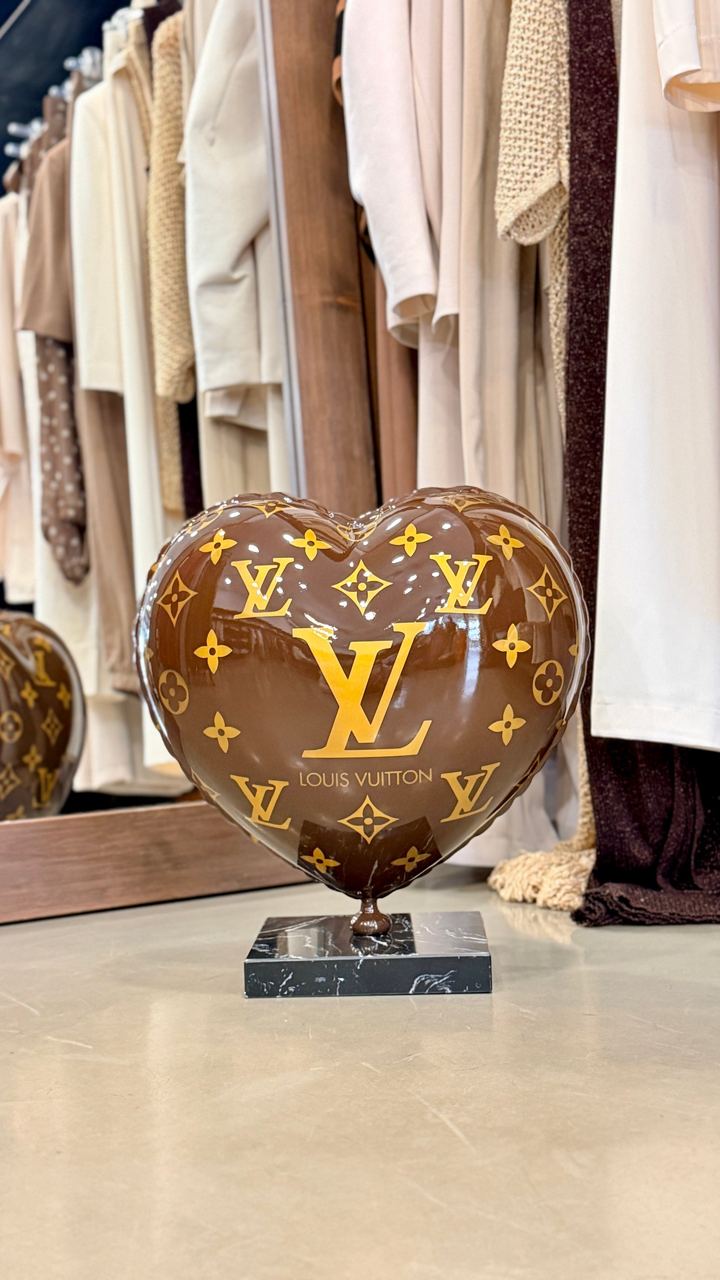 Cuore Pop Art Edizione Limitata | Scultura Design Moderna Pushantigallery