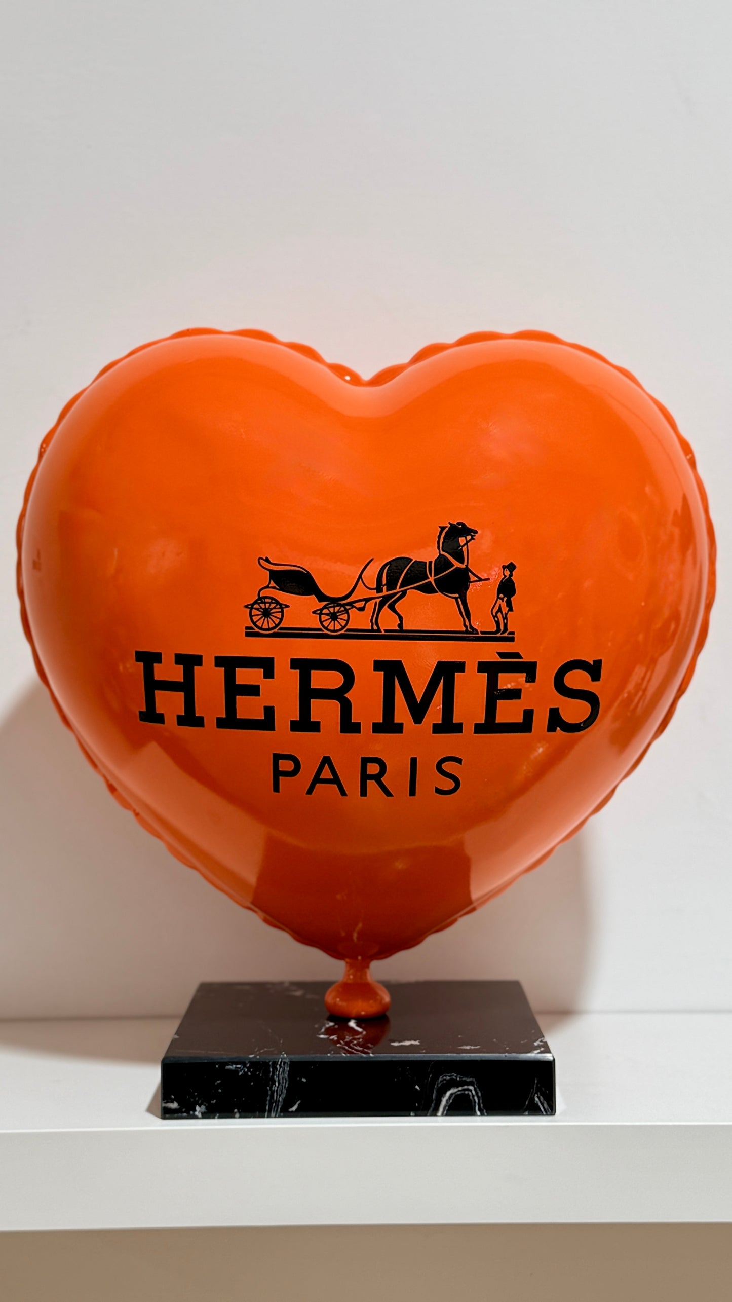 Cuore Pop Art Edizione Limitata | Scultura Design Moderna Pushantigallery