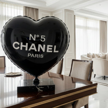 Cuore Pop Art Edizione Limitata | Scultura Design Moderna Pushantigallery