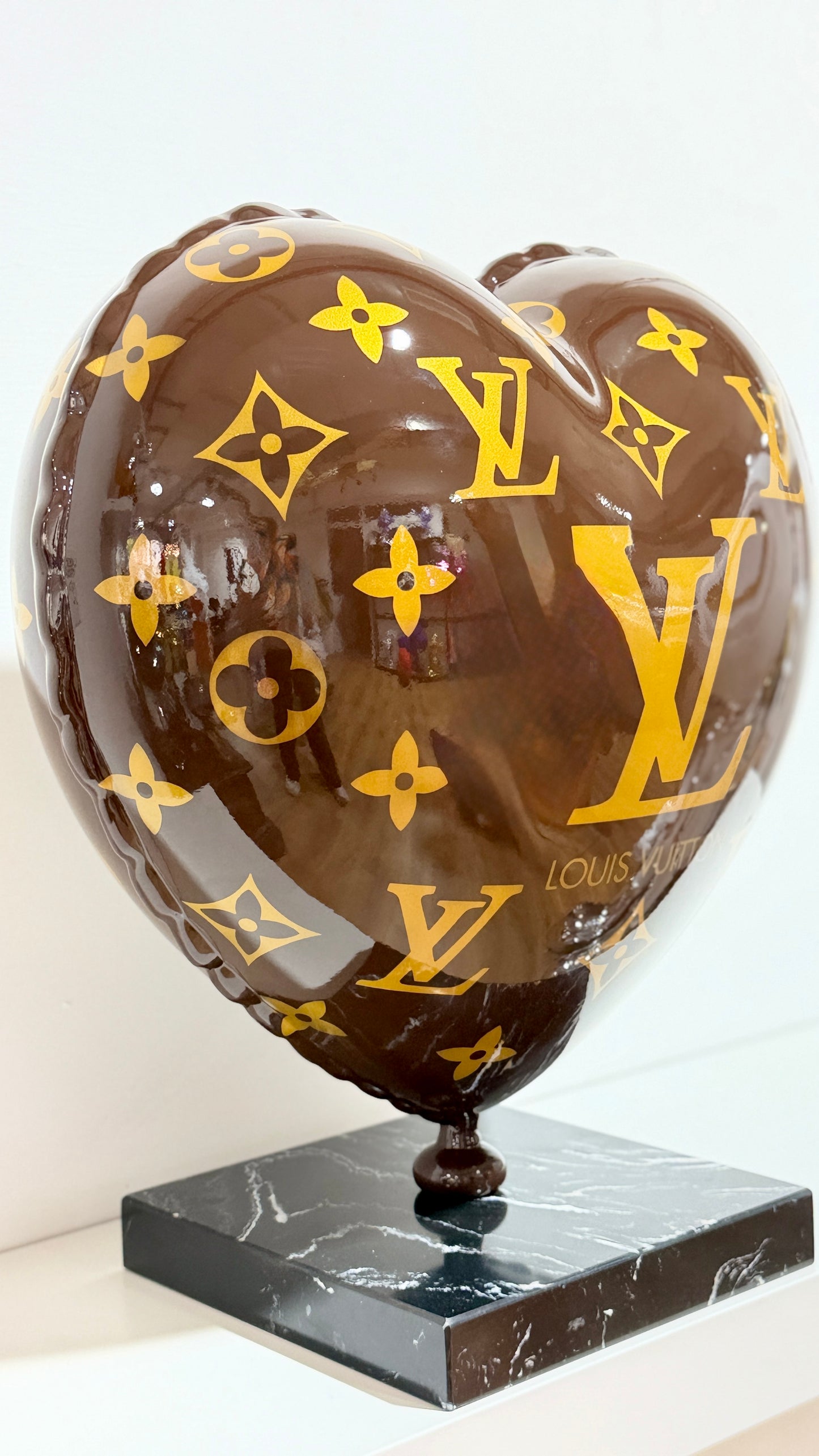 Cuore Pop Art Edizione Limitata | Scultura Design Moderna Pushantigallery