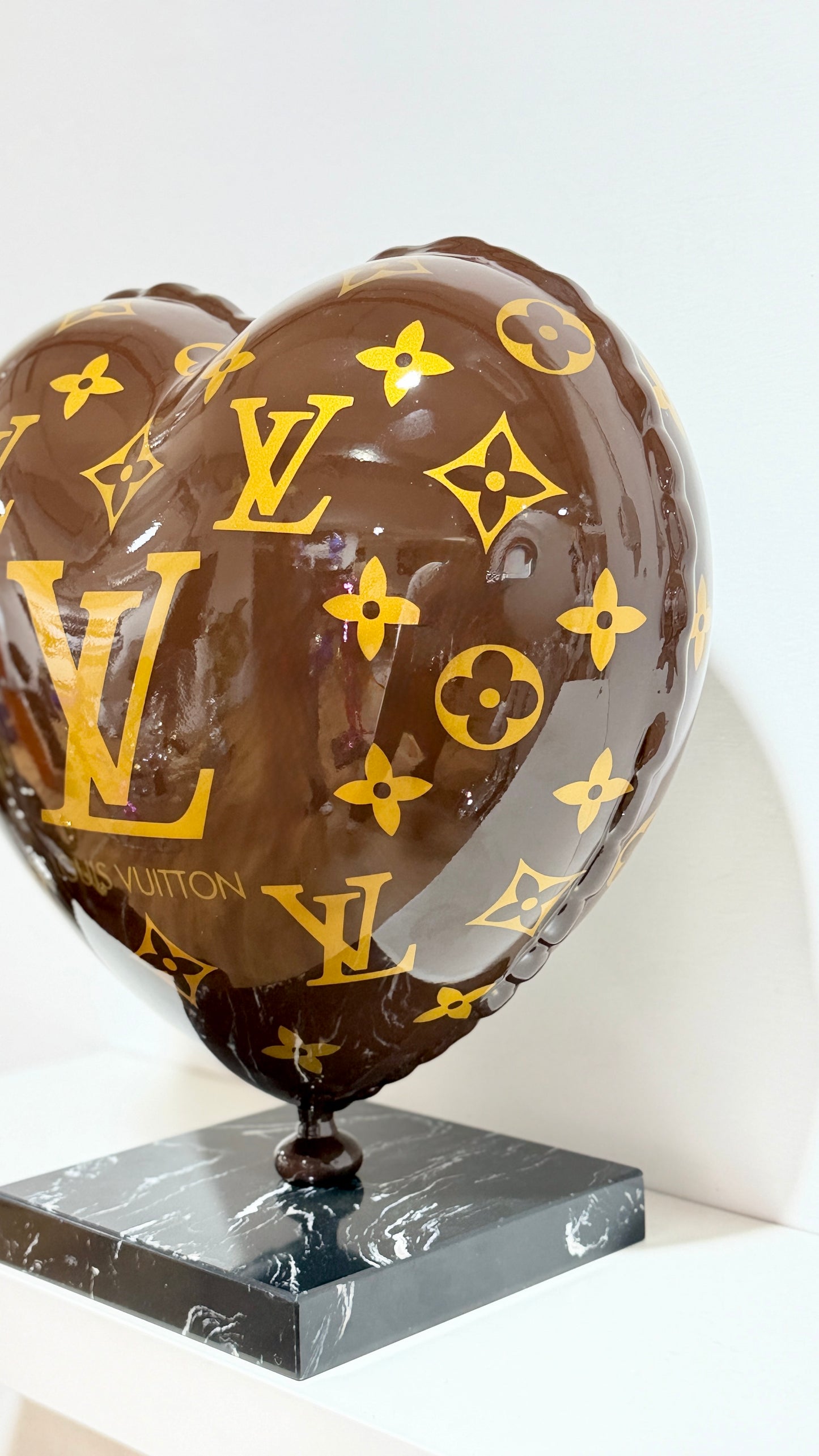 Cuore Pop Art Edizione Limitata | Scultura Design Moderna Pushantigallery