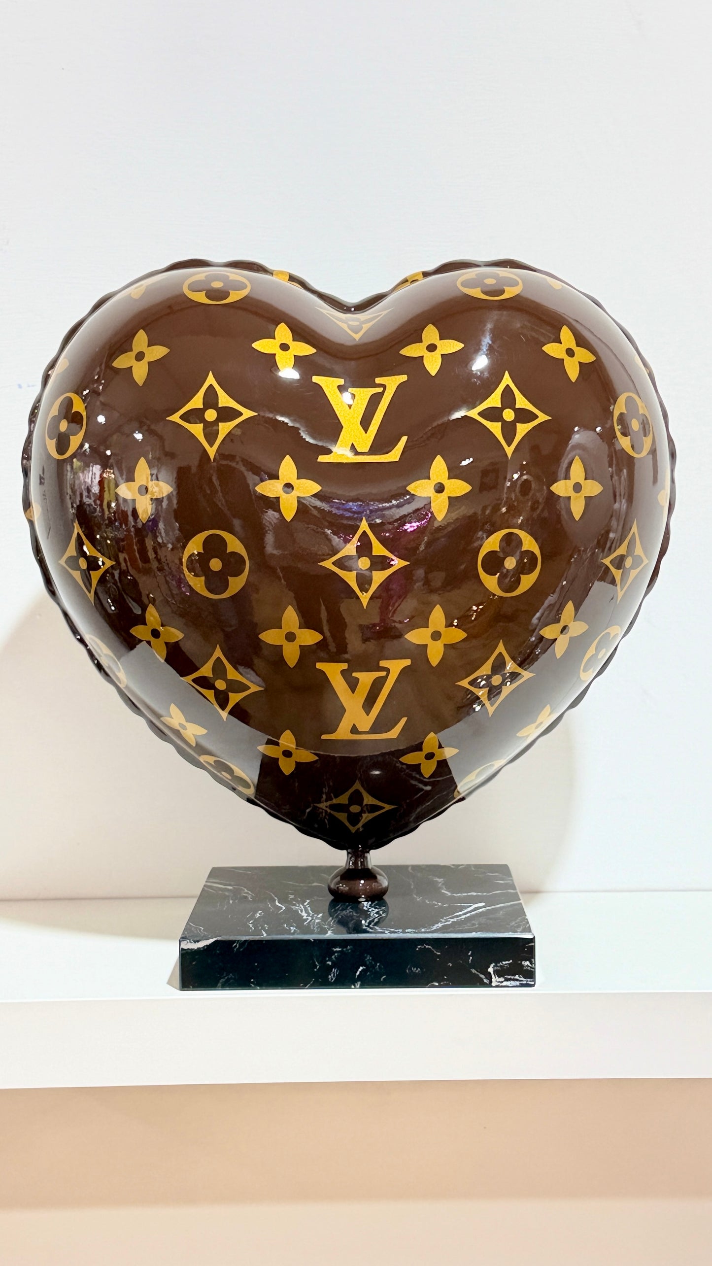 Cuore Pop Art Edizione Limitata | Scultura Design Moderna Pushantigallery
