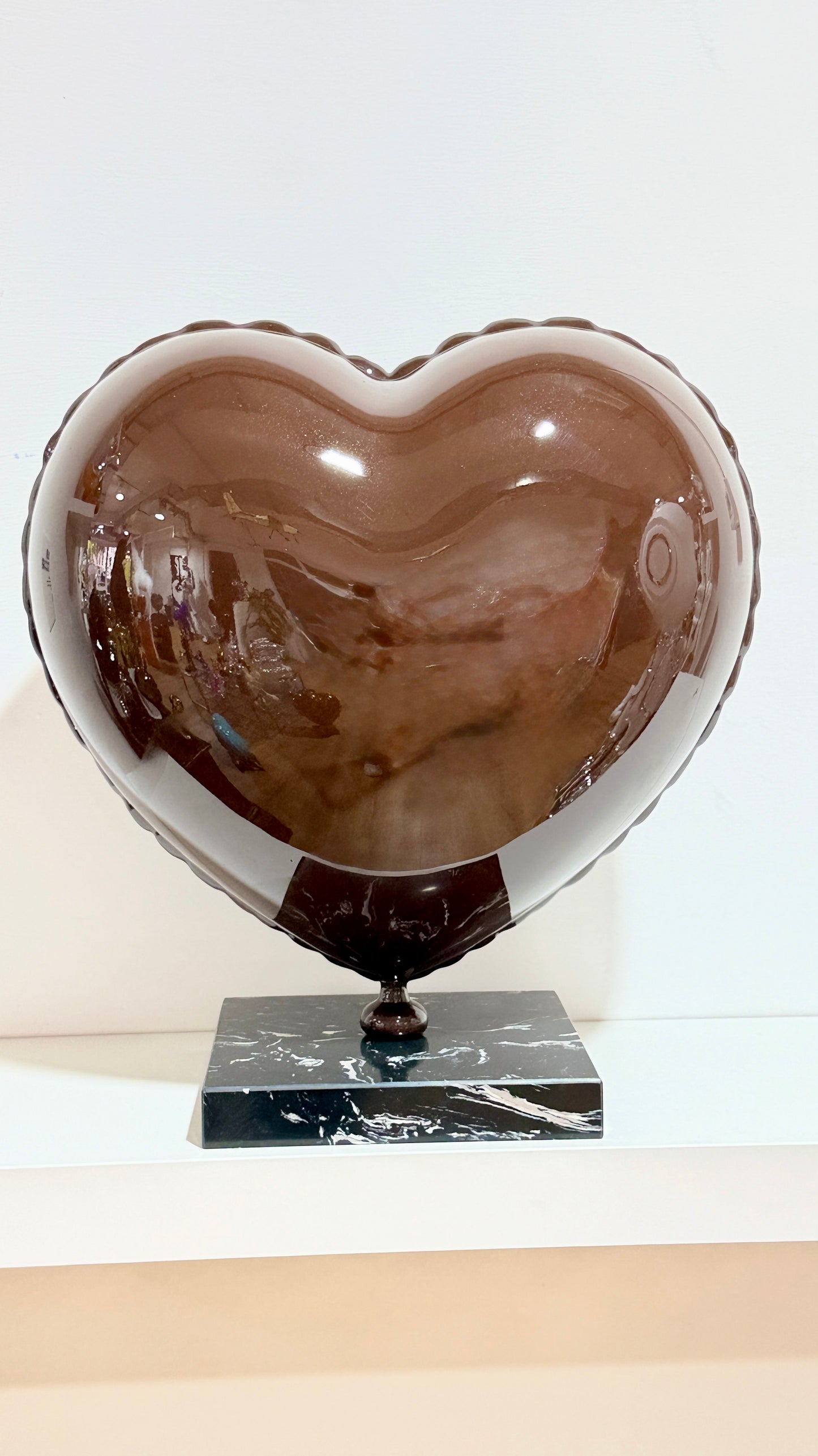 Cuore Pop Art  Edizione Limitata | Scultura Design Moderna Pushantigallery