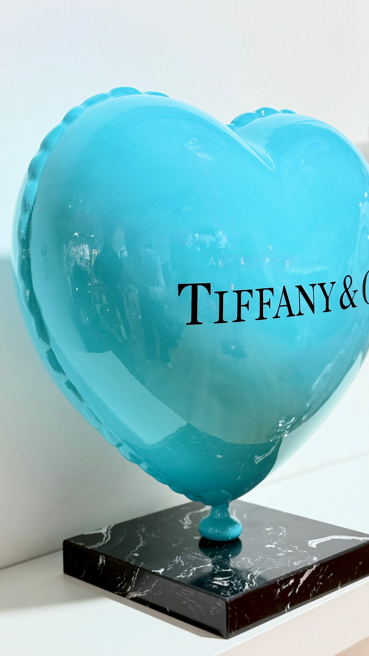 Cuore Pop Art Edizione Limitata | Scultura Design Moderna Pushantigallery