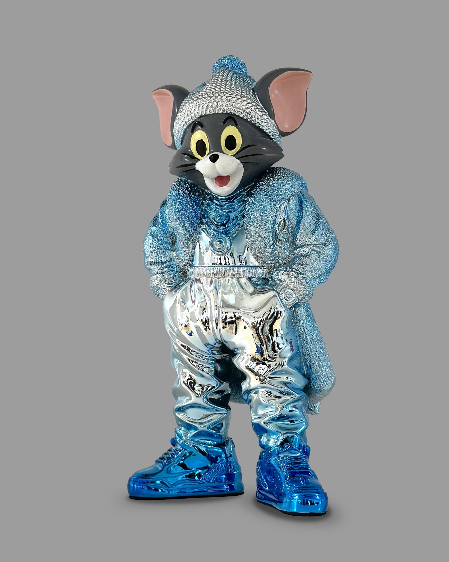 silver cat