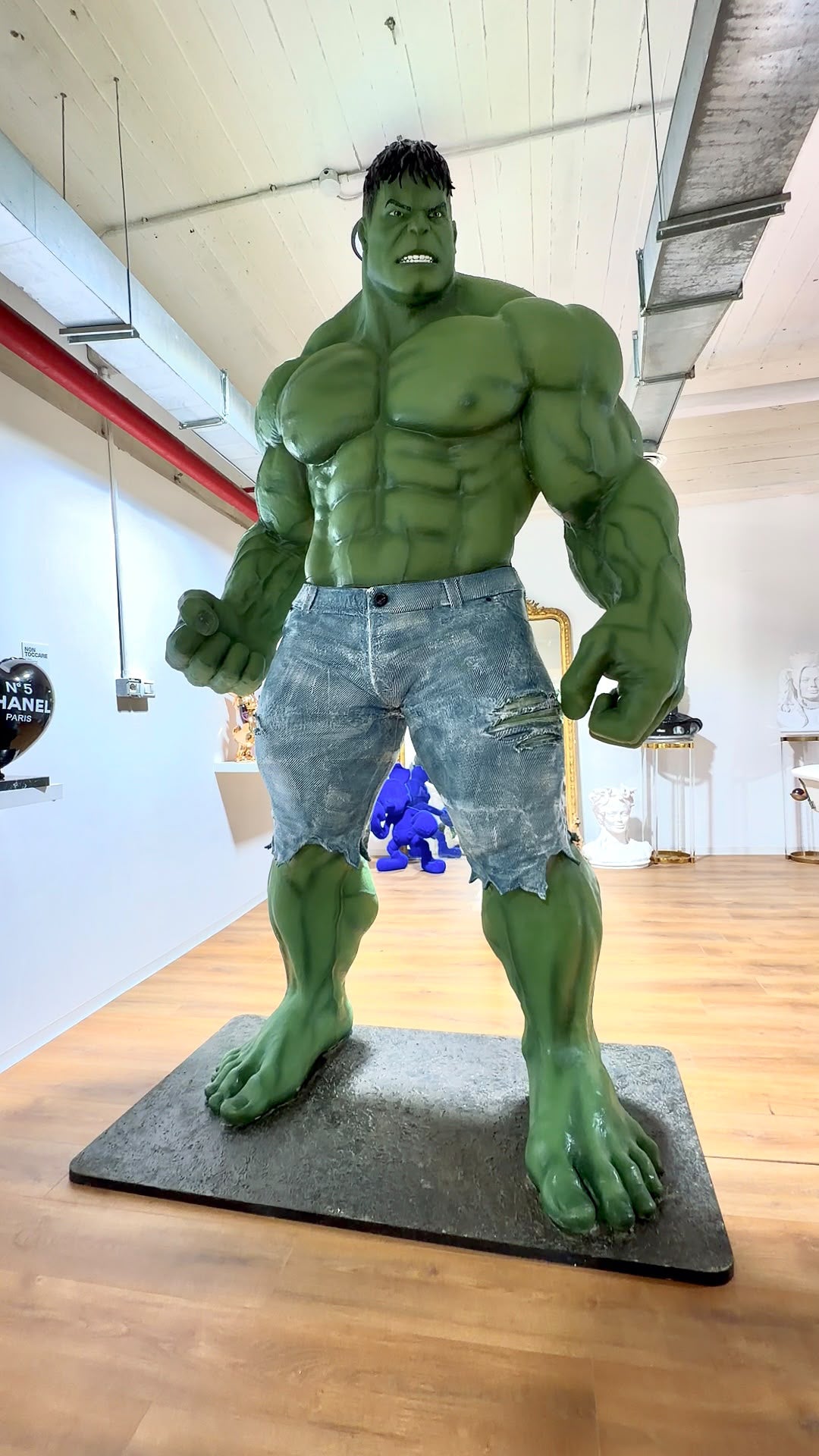 Hulk gigante - Scultura su ordinazione