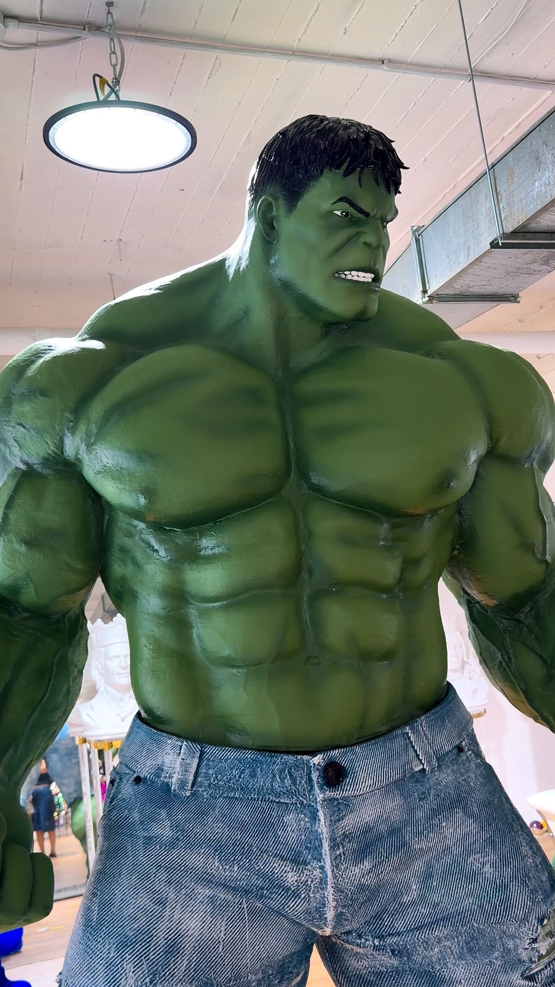Hulk gigante - Scultura su ordinazione